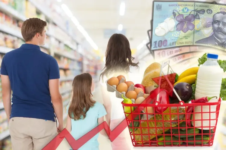 Cu cât a crescut costul traiului decent în doar 3 ani. Cât plăteşte lunar o familie cu doi copii pentru coşul de cumpărături