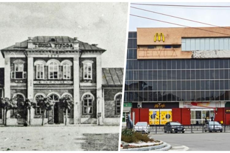 Cum arăta Piața Mihai Viteazu, înainte să fie construită ,,cea mai urâtă clădire din Cluj”. Acolo era o ”perlă”, școala de scrimă a unui cunoscut spadasin