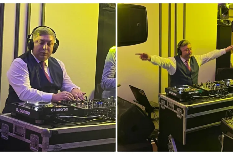 DJ Tișe a făcut senzație la o petrecere cu oficialitățile județului Cluj - VIDEO