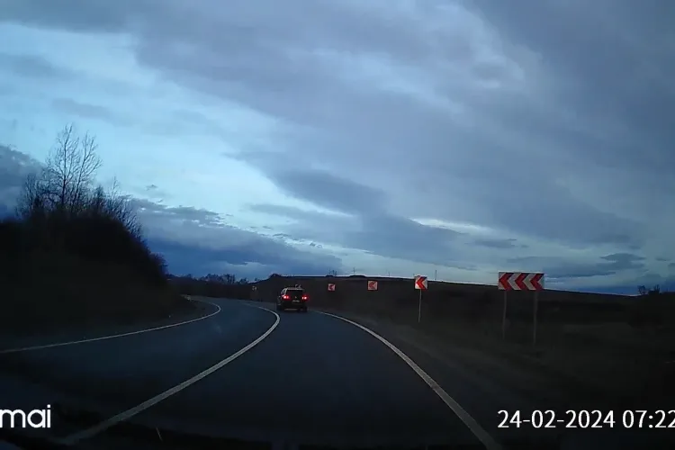 Viața are prioritate, dar nu pentru toți! Un șofer s-a pus în pericol pe drumul Cluj - Zalău - VIDEO