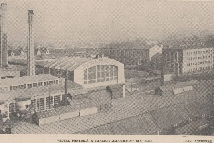 Istoria Uzinelor Carbochim din Cluj-Napoca. Inaugurarea fabricii s-a făcut în 1952 - FOTO