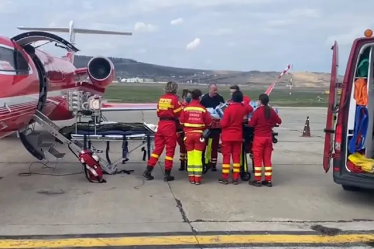 Clujul de ”diamant” nu are niciun pat pentru mari arși! Tânără, transportată la Timișoara - VIDEO