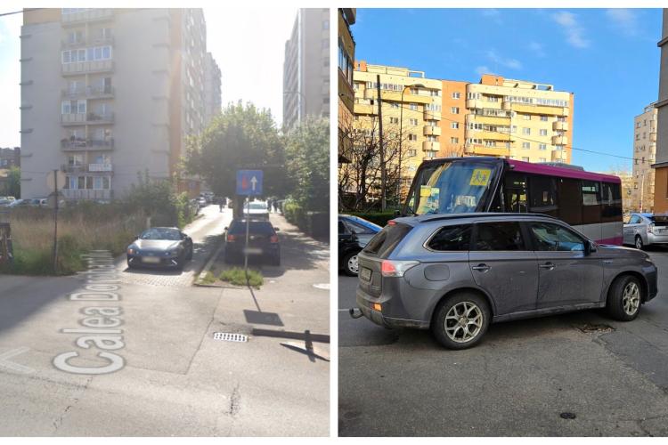 Război între pietoni și șoferi pe o stradă din Cluj-Napoca: ”Vin pe aici să nu mai stea la semafor. Sunt ambuteiaje și certuri” - FOTO