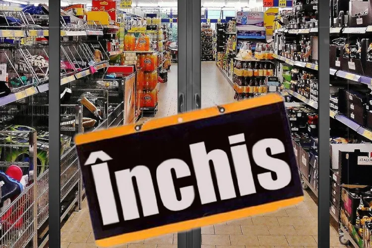 Supermarketurile din România ar putea fi închise în weekend! Guvernul analizează cererea