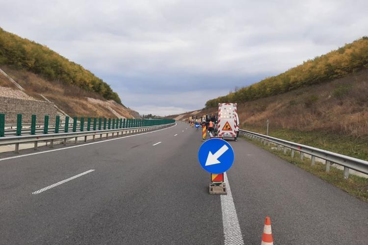 Atenție șoferi! Restricții de circulație pe Autostrada Transilvania, pe sensul Turda – Târgu Mureș