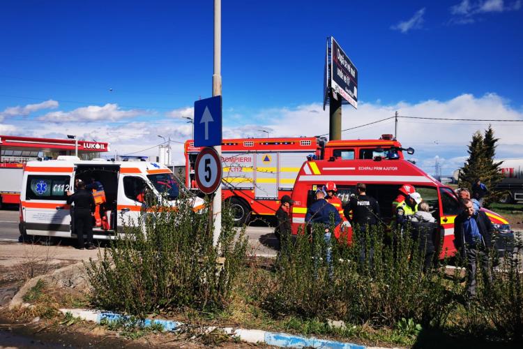 Accident grav pe strada Primăverii. E blocat tot cartierul Mănăștur - FOTO