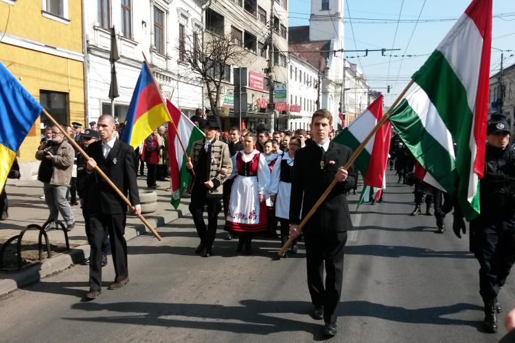 Ziua Maghiarilor de Pretutindeni la Cluj - Jandarmeria: ”Să manifeste un comportament paşnic / Să nu incite prin viu grai” 