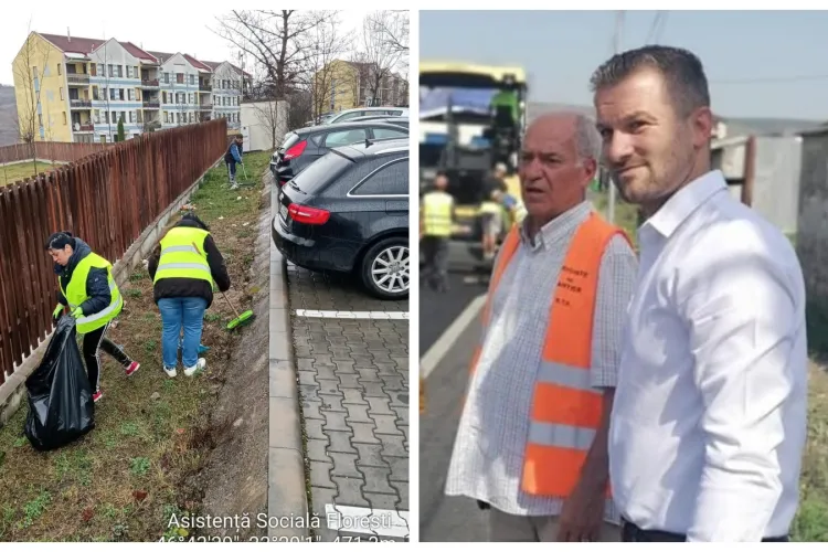 Primarul gospodar al Clujului: ”Curățenia de primăvară continuă în Florești” - FOTO