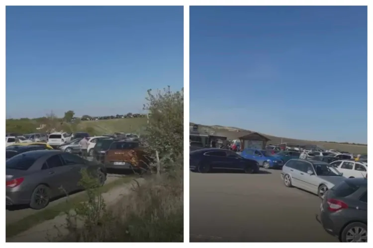 Aglomerație și haos la Cheile Turzii, în weekend, din cauza mașinilor: „Se poate merge și pe jos, importanților care sunteți!” - VIDEO