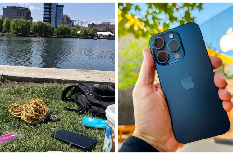 Turista care și-a scăpat telefonul în lacul de la Iulius Mall Cluj a fost ajutată de un clujean sufletist. Acesta a citit știrea de pe Știri de Cluj - FOTO