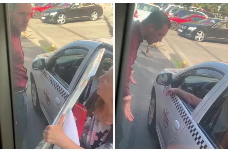 Cluj - Șoferul de autobuz s-a dat jos la taximetrist, după ce l-a forțat să pună frână bruscă. Călătorii, la un pas de a se prăbuși - VIDEO