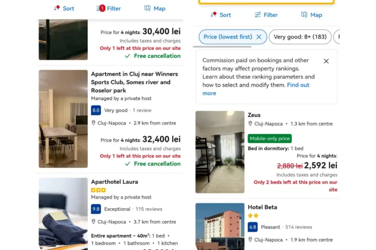 Un apartament în Cluj-Napoca pe perioada UNTOLD 2024 costă pe patru zile 38.000 lei, cât chiria pe un an. Proprietarii lacomi nu se mai satură!