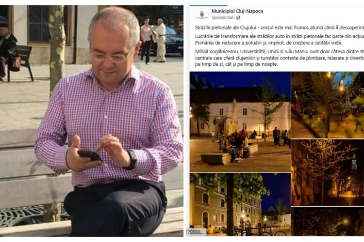 Primăria Cluj-Napoca a devenit o mare agenție de PR! De ce sponsorizează pe Facebook postări cu realizările din ultima vreme? - FOTO