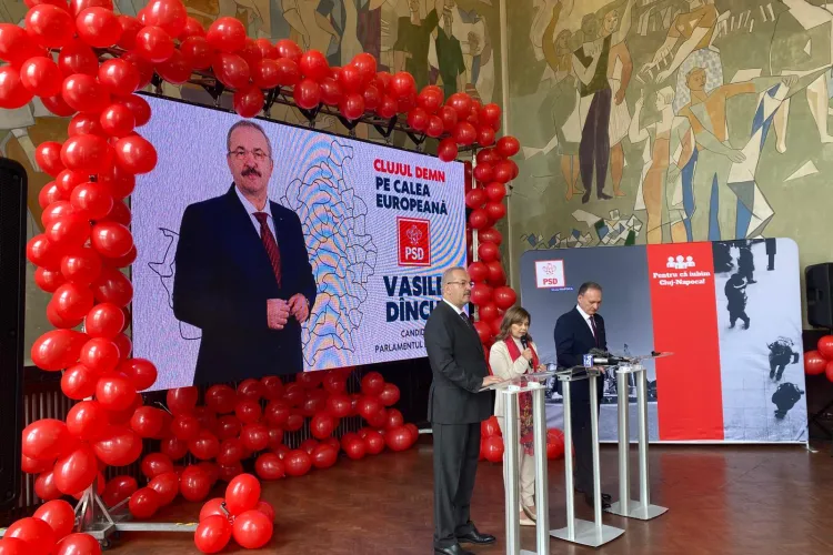 Clujul nu este un oraș care să stea cu mâna întinsă la București! Avem cel mai mare buget, dar nu s-a construit nimic în 35 de ani - Vasile Dîncu