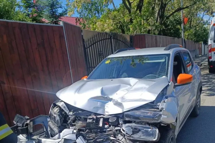 ACCIDENT pe strada Oașului din Cluj-Napoca! O femeie a fost transportată la spital - FOTO