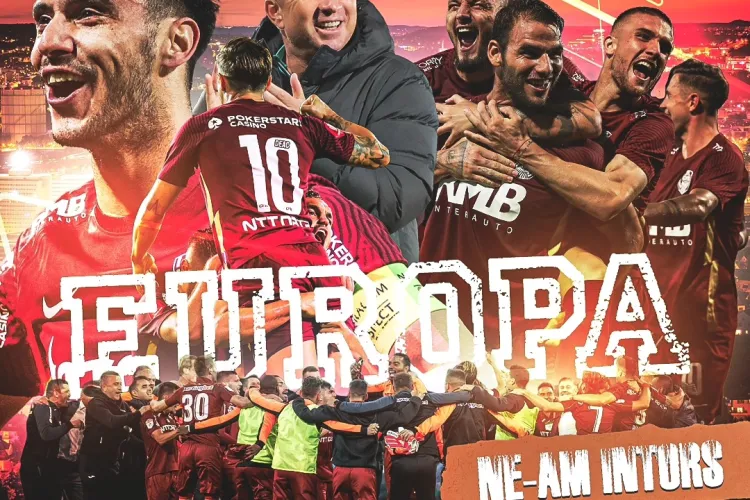 CFR Cluj și-a asigurat locul în Europa după ce a zdrobit Farul cu 5-1. Clujul speră la doua echipe in Conference League!