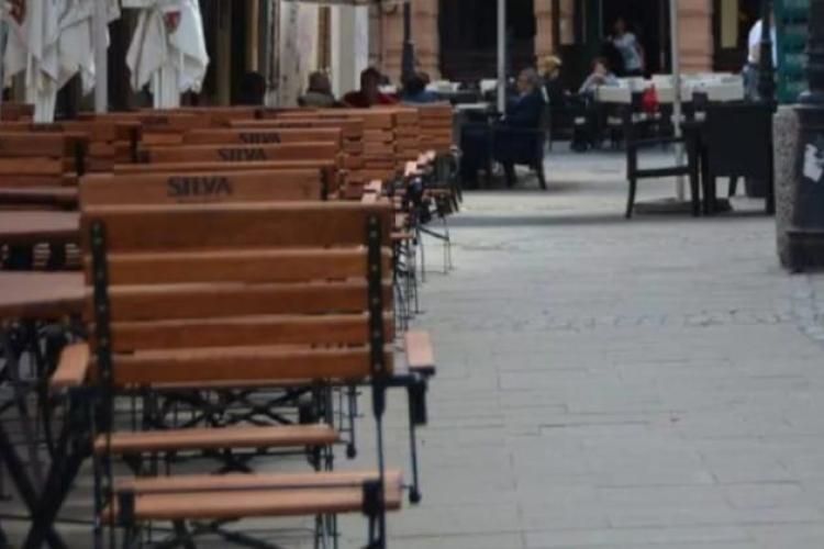 Discuții aprinse la Cluj din cauza lipsei teraselor pe trotuare, în cartiere. Se favorizează agenții economici din centrul orașului?