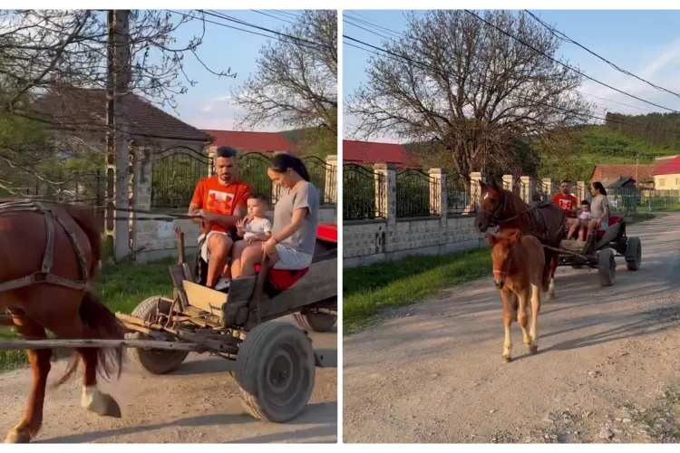 Vlăduța Lupău surprinsă în ipostaze unice pe ulița unui sat din Ardeal - VIDEO
