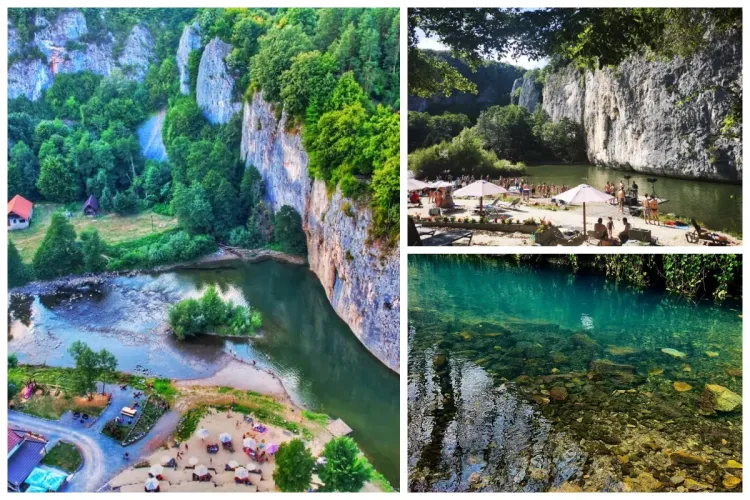 Plaja idilică din Ardeal care rivalizează cu cele din Thailanda! E o oază de relaxare în Munții Apuseni - marea de la munte atrage mii de turiști anual