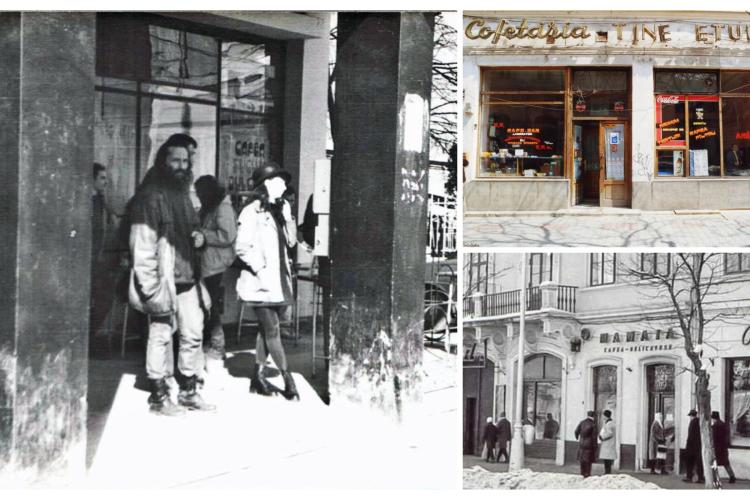 Cafenelele vechi ale Clujului: ”Delimitarea ”floașterului” Croco - Arizona - Mamaia (cofetăria La Verde)” - FOTO