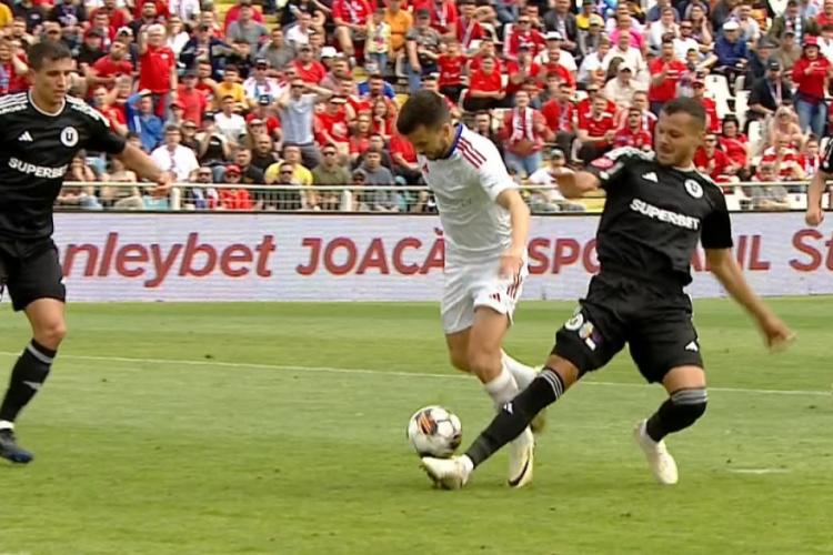 U Cluj învinge Oțelul Galați și se califică la barajul pentru Conference League 