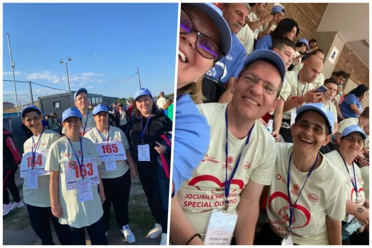 Patru sportivi cu dizabilități din Cluj, medaliați la Jocurile Naționale Special Olympics Romania 2024 - FOTO 