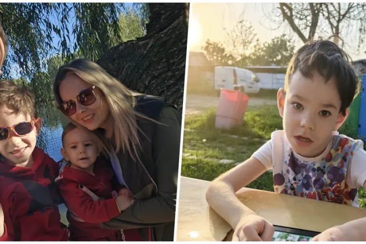 Un copilaș de 6 ani, diagnosticat cu o boală cruntă are nevoie de ajutor: ,,Înainte era un copil vioi. Acum nu poate sta singur în picioare