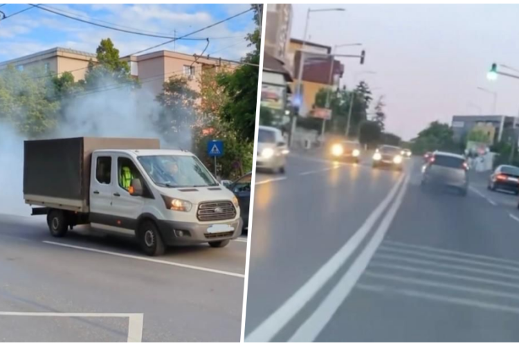 Grătare pe patru roți surprinse pe străzile din Cluj: ,,Un oraș mai curat ar trebui să înceapă cu eliminarea epavelor din trafic”