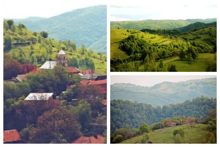 Satul unic din Ardeal în care au trăit haiducii, cu mult timp în urmă. Cătunul din munți ascunde o privelişte „cuvenită zeilor” - FOTO