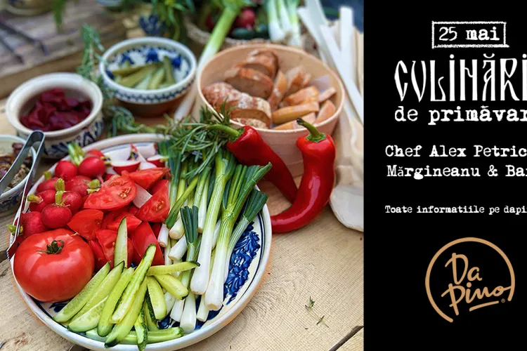 DA PINO: CULINĂRIA DE PRIMĂVARĂ, 25 MAI 2024. Un omagiu adus de Da Pino tradițiilor gastronomice și muzicale românești