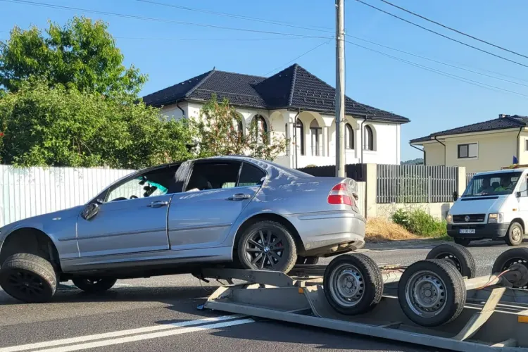 UPDATE 10:30 Un accident de circulație cu trei mașini implicate în Jucu în această dimineață. Circulația a fost reluată - VIDEO