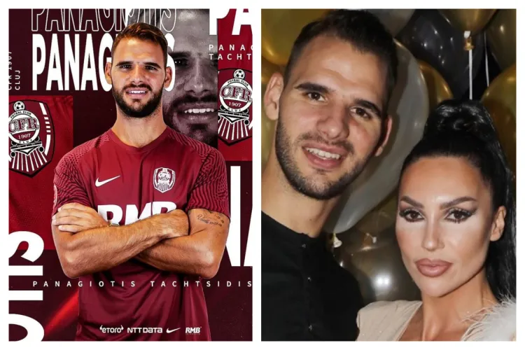 CFR nu se desparte de Tachtsidis. Fotbalistul rămâne la Cluj în pofida problemelor personale/Soția acestuia ar fi leșinat după ce a aflat că e înșelată