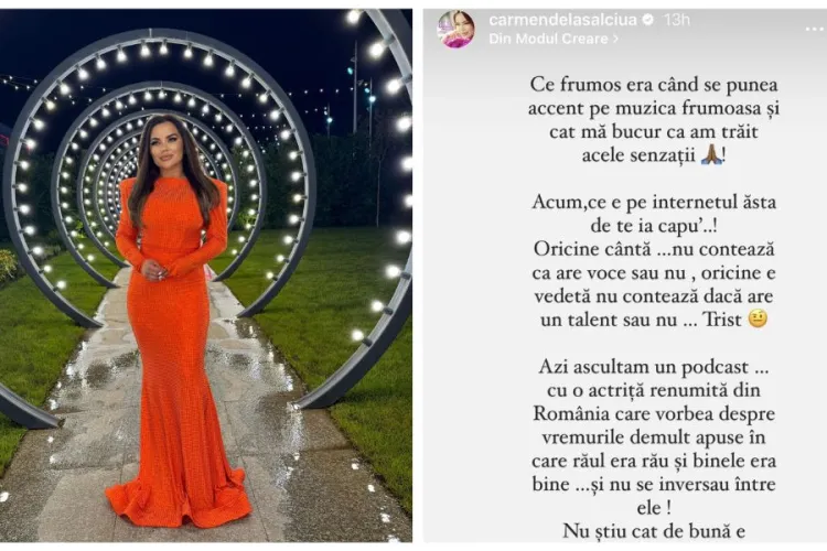 Carmen de la Sălciua s-a săturat de noile tendințe în muzică! Cum și-a criticat artista colegii de breaslă: „Oricine e vedetă”