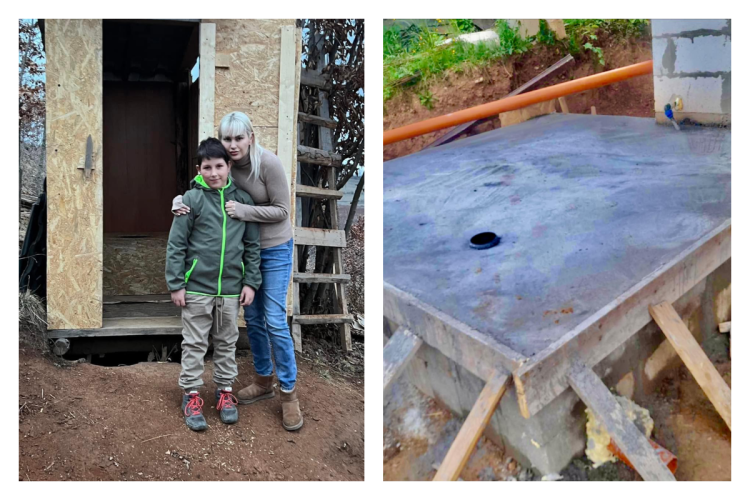 Câțiva clujeni sufletiști construiesc o baie pentru un copil, într-un cătun din Cluj: „Orice copil, din orice sat, merită aceleași condiții ca cei de la or
