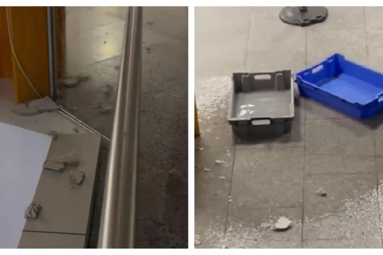 Furtuna a făcut prăpăd și la Aeroportul din Cluj-Napoca! Ploaia puternică a provocat mai multe stricăciuni - FOTO/VIDEO