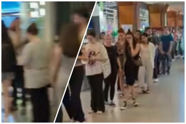 Coadă la cărți gratuite, în ziua alegerilor în Cluj-Napoca! Zeci de clujeni s-au pus la rând după ce au votat - VIDEO 