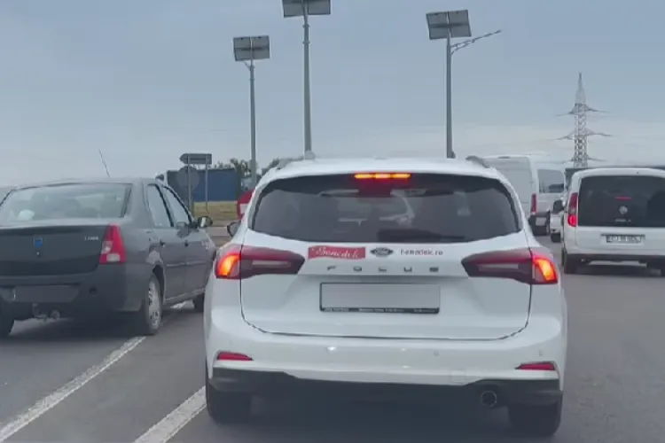 Logan surprins pe contrasens pe o stradă din Cluj: „Cu un BMW mai înțelegeam, da' așa” - VIDEO