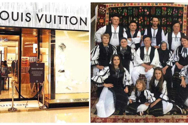 Louis Vuitton, ia și ardelenii! Brandul de lux este acuzat că „a furat” modelul iei din Mărginimea Sibiului