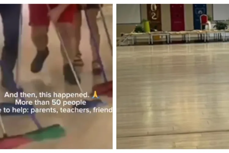 Clujenii sunt ALTFEL: Festivitatea de absolvire a unor elevi era să fie ruinată/ Sala a fost inundată, dar: “În 10 min. s-a umplut de oameni care...” 