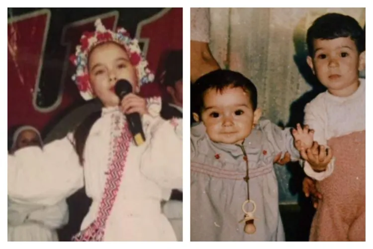 O recunoști? Fetiţa din imagine este acum una dintre cele mai iubite artiste din Ardeal - FOTO