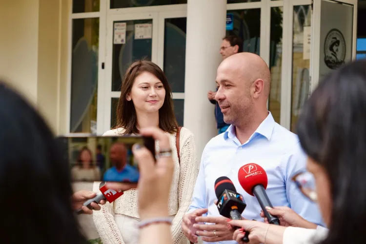 Sabin Sărmaș :  ”Am votat pentru Cluj! Cred că Clujul va reuși, în sfârșit, să fie pe primul loc la prezența la vot” VIDEO