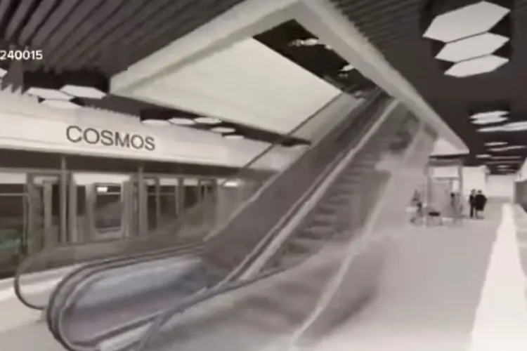 În toiul nopții, primarul Clujului prezintă stațiile de metrou așa cum au fost ilustrate de constructor. Curg glumele: „Am văzut că ați început cu lopata” 