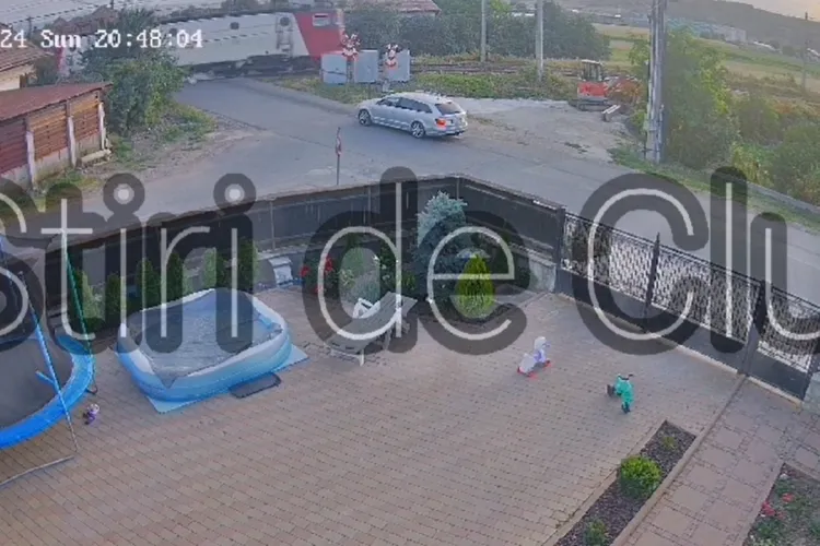 Incidentul tragic al bărbatului lovit mortal de tren în Apahida, surprins LIVE pe camere de supraveghere. Imagini cu impact emoțional VIDEO