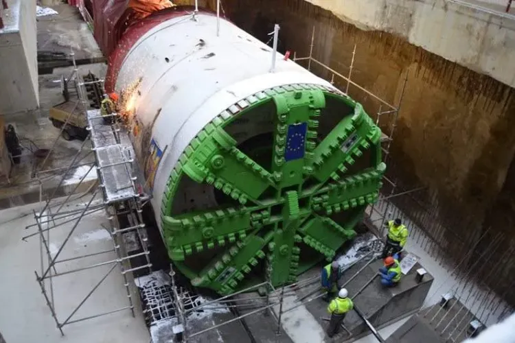 Boc spune că lucrările la metroul Clujului sunt în grafic: „În toamnă cârtițele vor ajunge la Cluj”