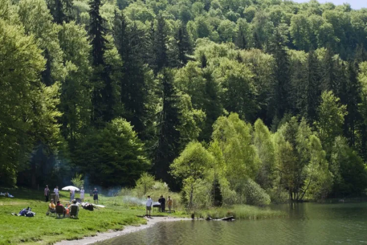 Aici se află cea mai pură apă din România! Lacul din Ardeal a cărui frumuseţe a rămas încă intactă/Turismul în zonă a înflorit în ultimii ani - FOTO