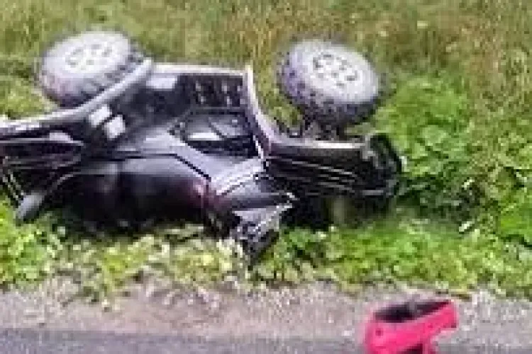 Accident grav. Un clujean s-a răsturnat cu ATV-ul la Dăbâca. I se aplică manevre de resuscitare/UPDATE: După manevre, semnele vitale au revenit
