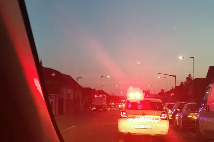 Accident grav în Florești, Cluj. Un tânăr motociclist în vârstă de 20 de ani a fost rănit pe drumul european- FOTO