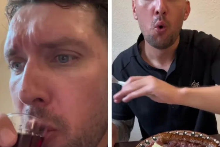 Reacția unui britanic care a încercat pentru prima oară mâncare românească și vișinată în Cluj-Napoca: ,,Este foarte, foarte delicioasă” - VIDEO