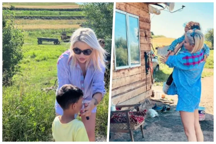 O clujeancă cu suflet mare le oferă copiilor nevoiași din Cluj o clipă de fericire: ,,Alimente și mașină de spălat pentru o familie cu 9 copii”