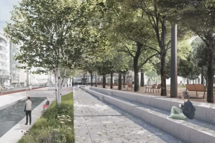 „Avem nevoie de soluții bazate pe natură, cu vegetație, nu beton”. Civicii clujeni îngrijorați de intervenția la Parcul I.L. Caragiale